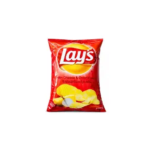 LAY’S - CHEESE & ONION - 43GM - 12 PCS/CT